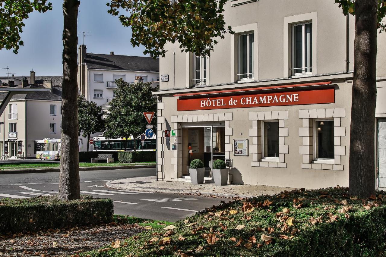 Hotel De Champagne Angers Eksteriør billede